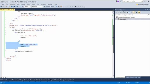 Angular MVC, Example смотреть онлайн