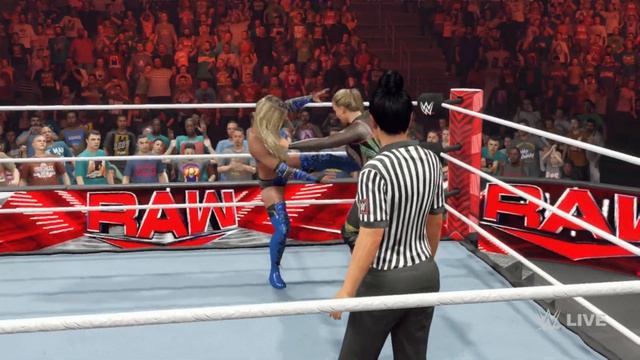 Natalya vs Chelsea Green / Trick or Street Fight / Monday Night RAW #1588 / WWE 2K23 смотреть онлайн