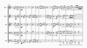 Muss i denn, muss i denn zum Städele hinaus - Wooden Heart (Elvis Presley) - Brass Quintet