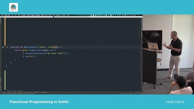 Hadi Hariri - Functional Programming in Kotlin смотреть онлайн