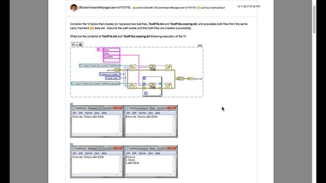 LabVIEW CLAD 096 Writing Array to File смотреть онлайн
