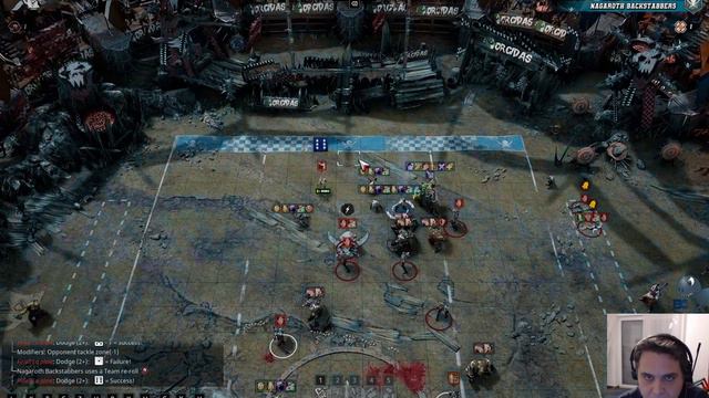 Blood Bowl 3 | OL S3 | Coffee Cakers / Blorcs vs Nagaroth Backstabbers / Darkelves / Dr-Schoeller | смотреть онлайн
