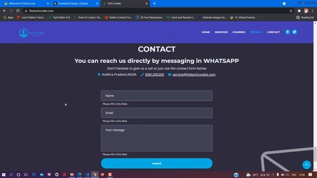 Full Stack Development series with Django Episode -2 || Tech Cookie смотреть онлайн