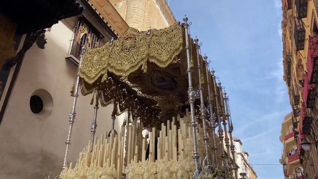 Petalá Virgen del Rosario (San Pablo) Lunes santo Sevilla 2023 | C/ Villegas смотреть онлайн
