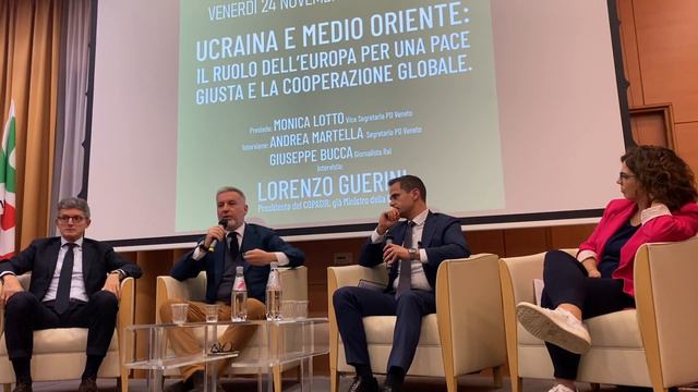 Ucraina e Medio Oriente: il ruolo dell’Europa - Giuseppe Bucca intervista Lorenzo Guerini (4) смотреть онлайн