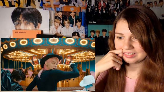 TXT #5시 53분의 하늘에서 발견한 너와 나 'BLUE HOUR' Official MV [REACTION] | Реакция на TXT смотреть онлайн