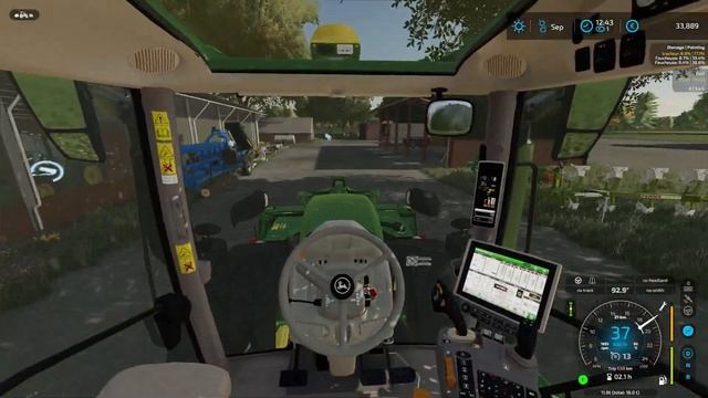 Baling SILAGE Bales And Feeding Animals│Gelderland│FS 22│9