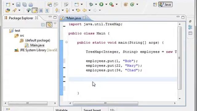 Java Treemap смотреть онлайн