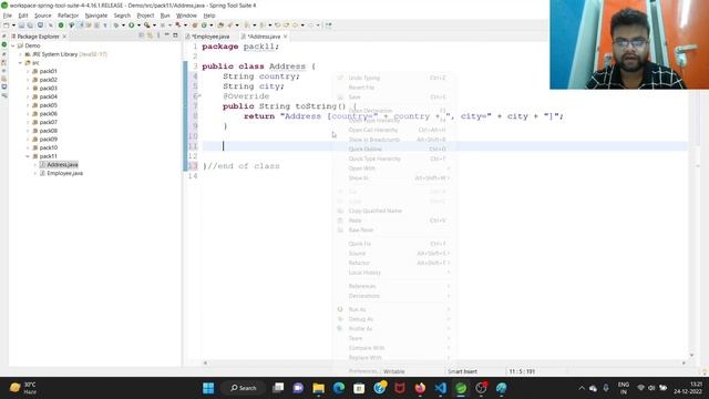 Association| Has-A relation| References Part 01 | Session-90| Java | Heapcode смотреть онлайн