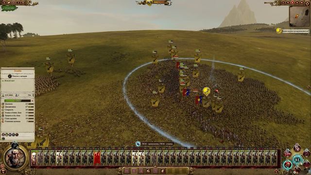 💀МАСШТАБНАЯ АТАКА ЗОМБИ💀! 21600 vs 1442 [Музильон против Бретонии] Total War: Warhammer II смотреть онлайн