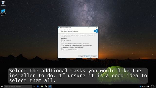 Microsoft Visual Studio Code #2 Windows 10 Install How to Guide смотреть онлайн
