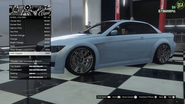 GTA 5 - OG Vehicle Customization - Ubermacht Sentinel (BMW E93 M3 Convertible) смотреть онлайн
