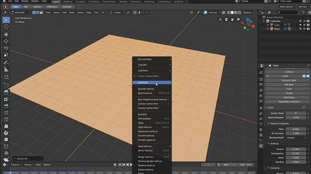 Beginner Cloth Tutorial | Blender 2.8 смотреть онлайн