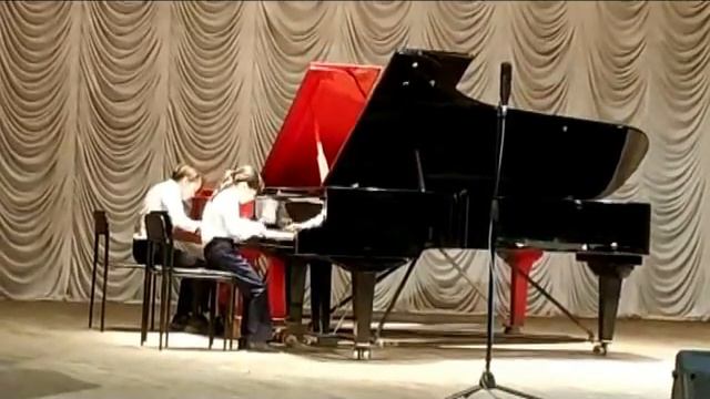 В.Беркович Скерцо. Русаков Дима, Кулагин Данила. Студия "Родничок" г. Фрязино. смотреть онлайн