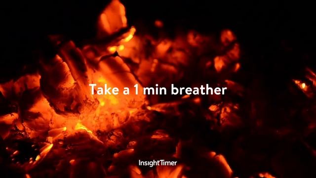 Fire Sounds Short Meditation | Relaxing Nature Sounds | Insight Timer смотреть онлайн