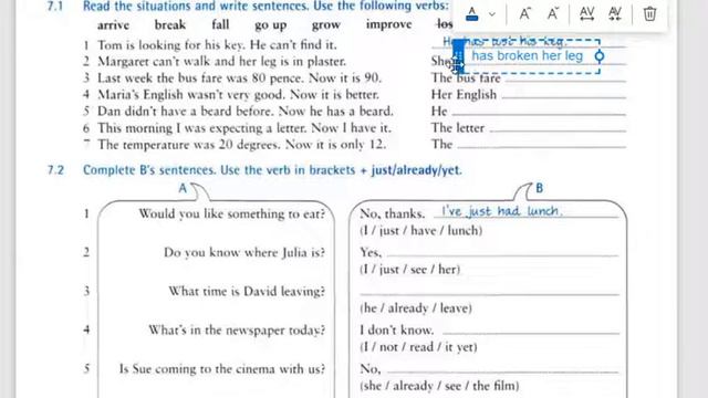 Present Perfect 1 смотреть онлайн