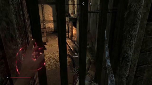 When The Dragonborn Ends Up In A Resident Evil Mansion...