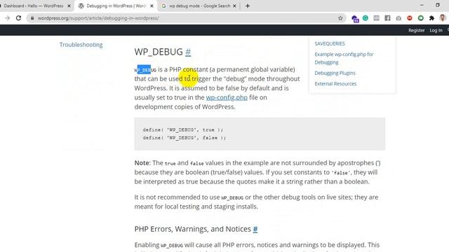 WordPress Debug Mode Bangla Tutorial смотреть онлайн
