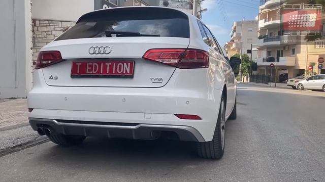 Audi A3 8v Facelift Rear diffuser by Tolias Edition смотреть онлайн
