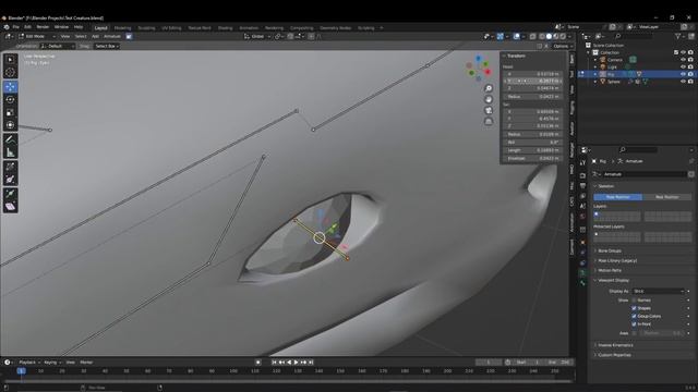 Rigging Eyes in Blender смотреть онлайн