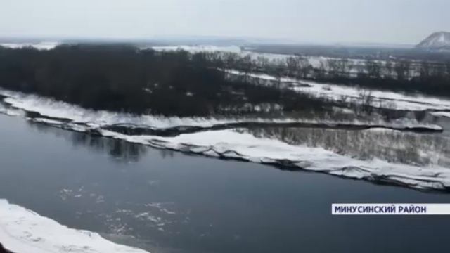 На юге Красноярского края появилась новая достопримечательность — ледяной водопад смотреть онлайн