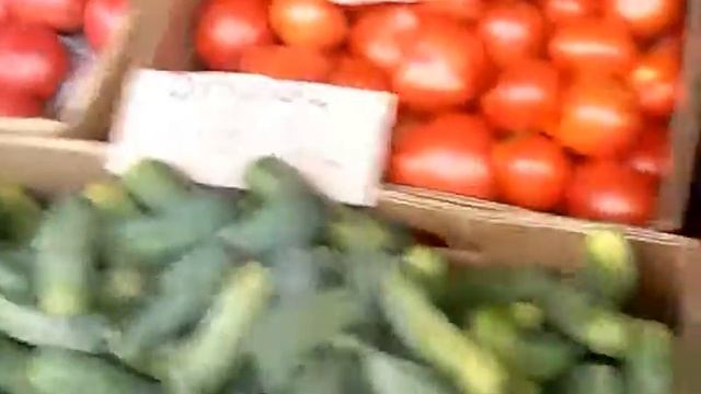 Донецке 14.07.2015 Цены на овощи на рынке смотреть онлайн