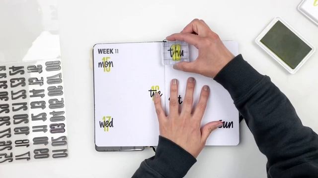 MARCH Daily Journal Set Up 2021 | Archer & Olive Journal смотреть онлайн