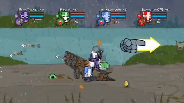 Castle Crashers w/ Friends :: OUT OF POTIONS!!! :: Part 3 смотреть онлайн