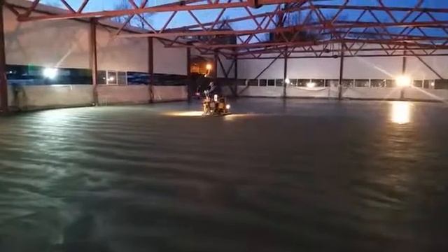 Двухроторная бетоноотделочная машина