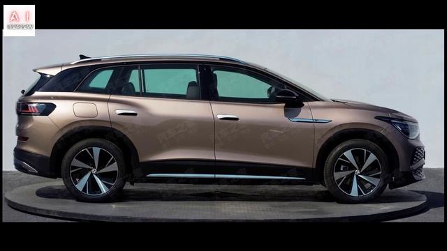 The big electric Volkswagen SUV ID6 смотреть онлайн