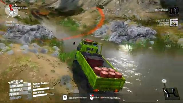 MudRunner. Две карты «Трель соловья/Межгород». Автор: Сергей Киличенко смотреть онлайн