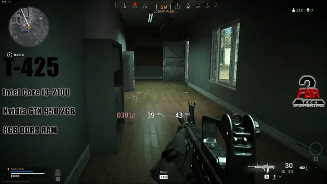 COD WARZONE | i3-2100 | GTX 950 2GB | 8GB | 1080p | Low Settings смотреть онлайн