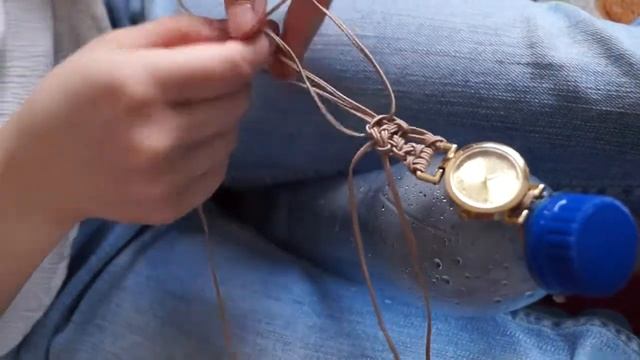 МАКРАМЕ СВОИМИ РУКАМИ: БРАСЛЕТЫ ДЛЯ ЧАСОВ смотреть онлайн