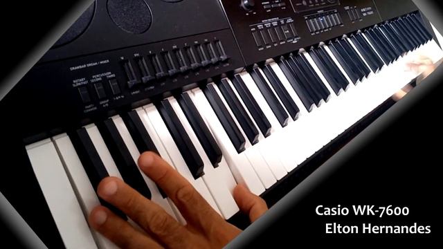 Juliet and Romeo "Piano" - in Casio WK-7600 - Elton Hernandes смотреть онлайн