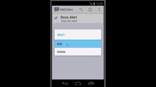 SMS!Alert Android смотреть онлайн