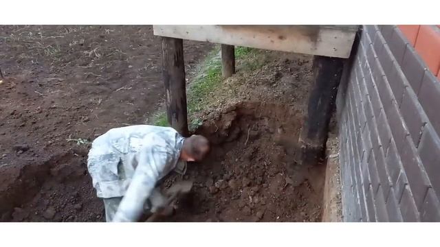Разобрали крыльцо безобразие, строим крыльцо тамбур терассу смотреть онлайн