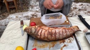 РЫБА в ТАНДЫРЕ. КАК приготовить РЫБУ в ТАНДЫРЕ. ENG SUB.