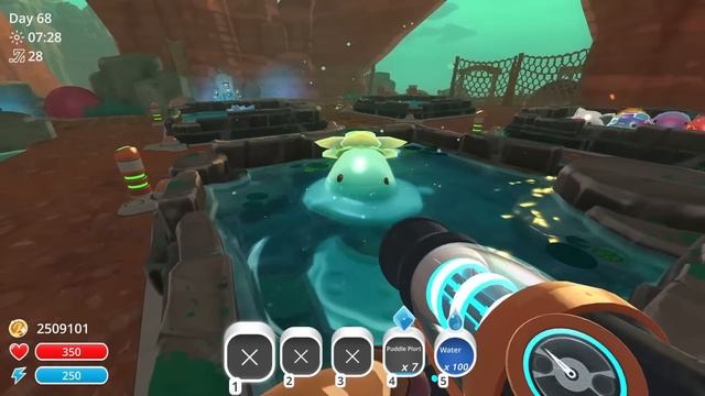 UNLOCKING The GOLD Puddle Slime Largo in Modded Slime Rancher смотреть онлайн
