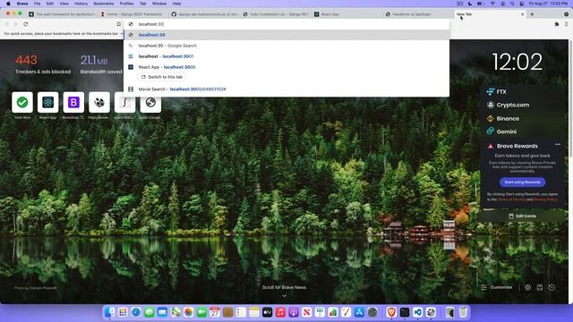 Django and React.JS - CORS and API Tokens смотреть онлайн