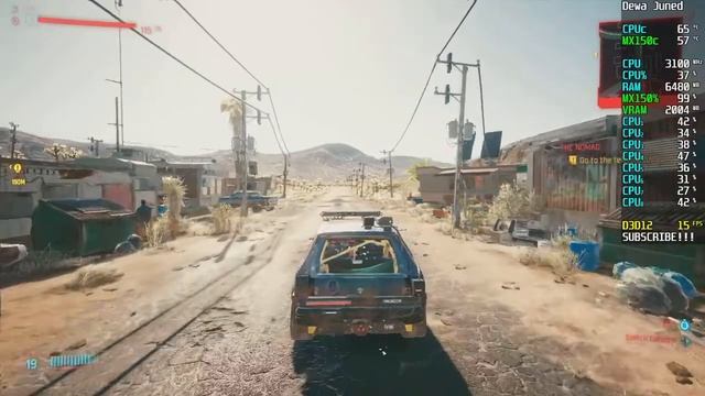 Cyberpunk 2077 GeFroce MX150 Gameplay | Acer E5-476G смотреть онлайн