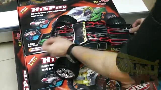 HSP 94111TOP-88050 - распаковка HSP Brontosaurus TOP