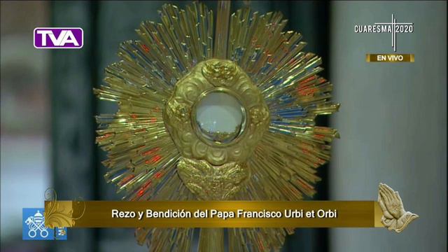 Rezo y Bendición del Papa Francisco Urbi et Orbi, 27 de marzo 2020. смотреть онлайн