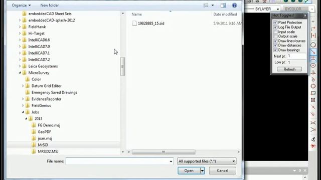 MicroSurvey CAD - IntelliCAD 7.2 Engine Upgrade - Visualization смотреть онлайн