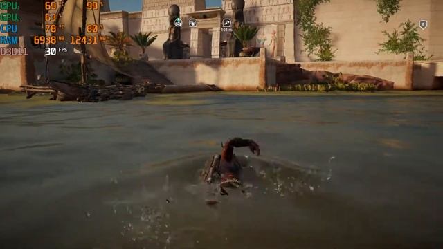 Assassin's Creed Origins Gaming Test | Optimal Settings | NVIDIA Geforce MX330 (i5-1035G1) | 2021 смотреть онлайн