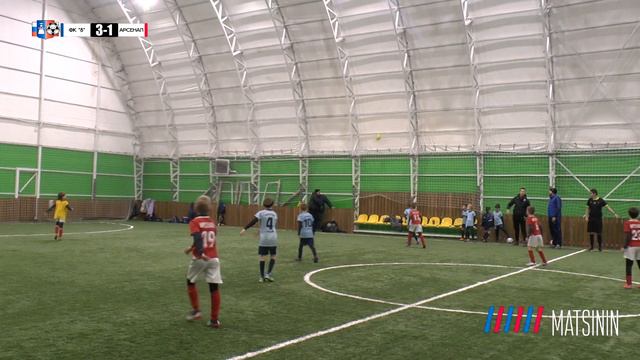 10.02 Зимнее первенство ФК "8" - Арсенал СШ-12 (5-3) 2015 г. р. Альянс Арена смотреть онлайн
