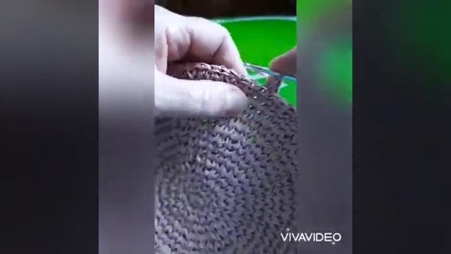 ✔?Как я замыкаю в круг петли на донышке шляпки при вязании крючком. смотреть онлайн