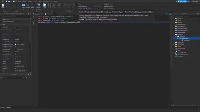How To Display Roblox Player Image on Gui | Roblox Scripting Tutorial смотреть онлайн