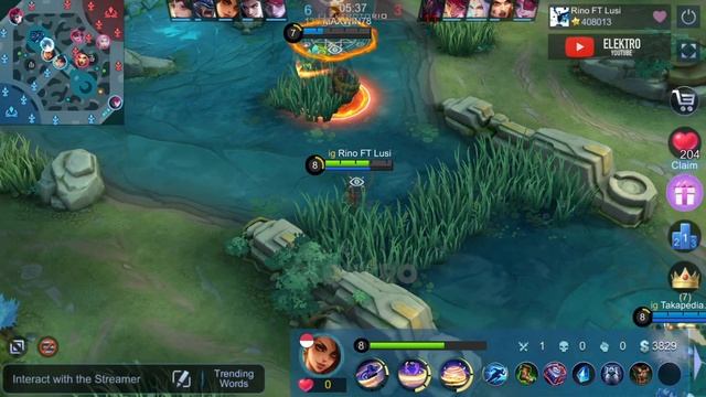 Esmeralda Fearless Perfect Gameplay! - Top 1 Global Esmeralda Gameplay By Rino FT Lusi - MLBB смотреть онлайн