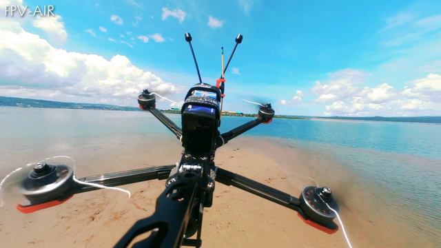 FPV On Air iflight Chimera 7 with Caddx Peanut on board смотреть онлайн