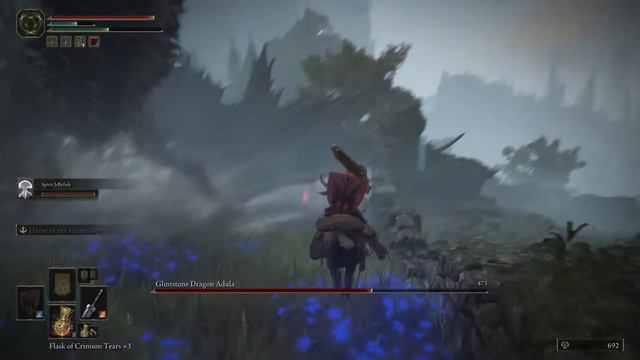 Elden Ring - Glintstone Dragon Adula Bossfight (Three Sisters) смотреть онлайн